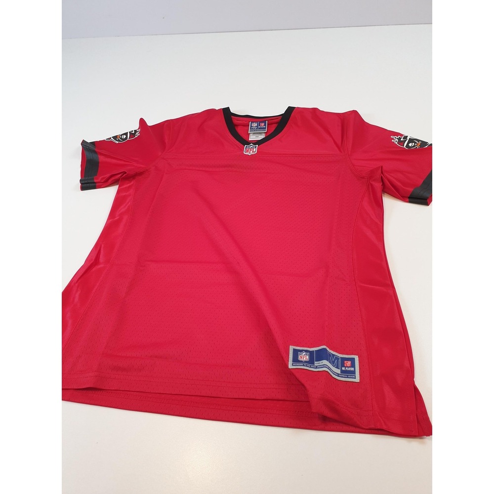 Tampa Bay Buccaneers Jersey Mens M Blank Red Black NFL Football Blank Practice